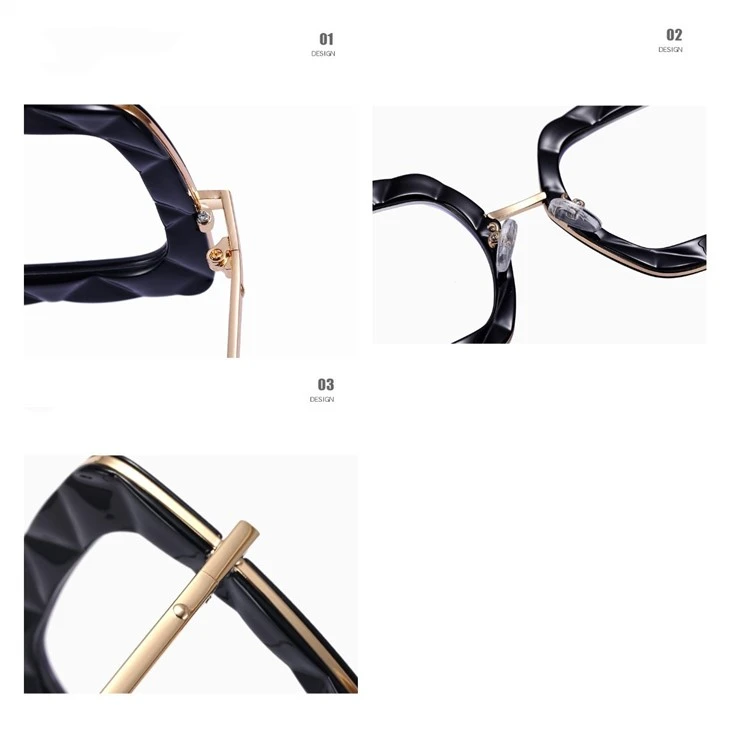 Oversized Square Blue Light Glasses