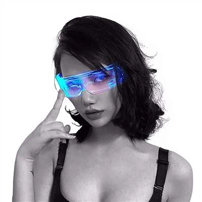 Party slnečné okuliare LED