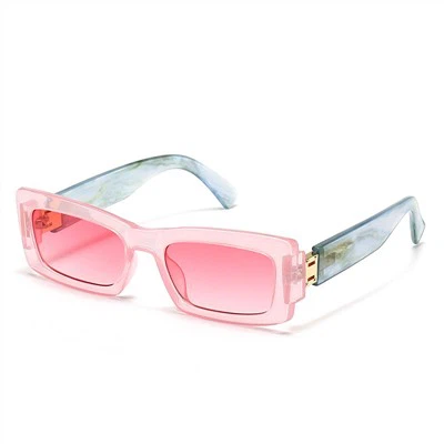 Obdĺžnikové slnečné okuliare Y2k